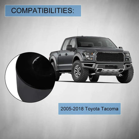 3 Inch Differential Drop Kit For Toyota Tacoma CNC Machined T6 Billet Front Leveling Lift Kit shown with 2005-2018 Tacoma