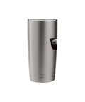 Insulated Stainless Steel Tumbler For Gym Sessions Dual Wall Keeps Drinks Hot Or Cold BPA Free Leak Proof Lid Brushed Steel