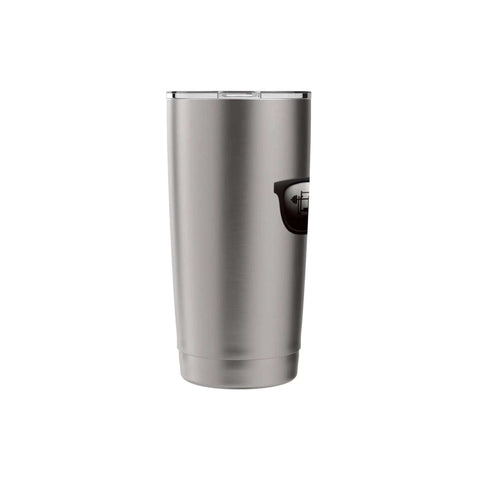 Insulated Stainless Steel Tumbler For Gym Sessions Dual Wall Keeps Drinks Hot Or Cold BPA Free Leak Proof Lid Brushed Steel