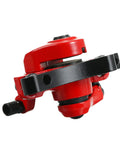 Red mechanical disc brake caliper for 10 inch electric scooters and mountain or folding bikes aluminum alloy replacement parts
