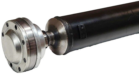 Ready to Install Premium Rear Driveshaft Assembly With DOM Seamless Steel Tubing Dynamically Pre Balanced for Quick Hassle Free Fit on Select Vehicles 966446, rear CV joint close-up
