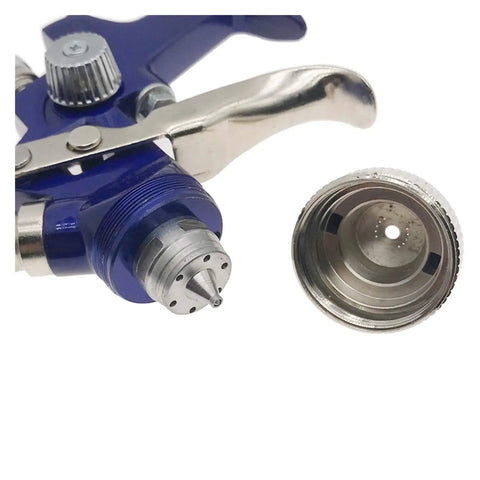 Go-To Heavy-Duty Replacement Nozzle Kit For H-827 HVLP Airbrush showing 1.4mm nozzle head and airbrush detail.