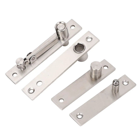 Heavy Duty Stainless Steel Pivot Hinge For Concealed Door Installations With 360 Degree Rotation Thickened Shaft 300 Lbs Load Bearing