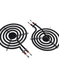 Electric Range Burner Element Replacement Kit with two MP21YA 2100W coil elements for cooktop upgrade