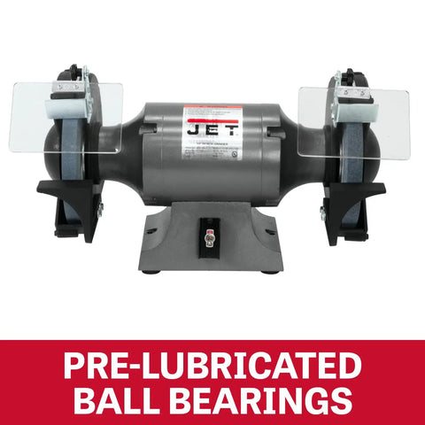 Heavy Lifter 10 Inch Bench Grinder Fueled By A Tough 1 Horsepower Motor Cruising At 1750 Rpm with dual grit wheels and safety shields.