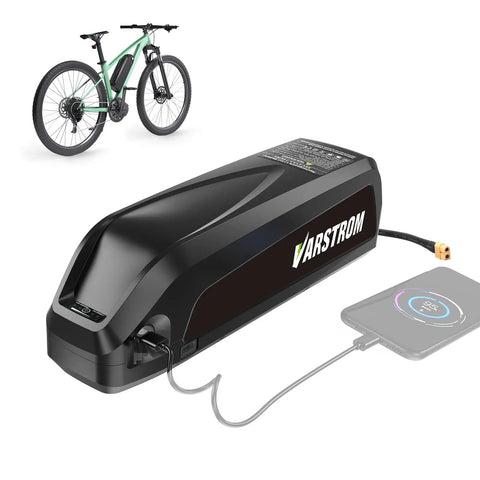 Beef Up Your Ebike With 48V 16Ah Battery With USB Port For 0-1500W Conversion Kit 768Wh Lithium Power Built In Smart BMS For Longer Range Easy Install