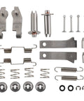 Stainless Steel Parking Brake Hardware Kit For 1965 1982 Corvette C2 C3 LH And RH Left And Right Direct Replacement Replaces X4229