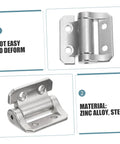 High load quiet close cabinet hinge made of zinc alloy and steel, featuring easy install and resistance to deformation.