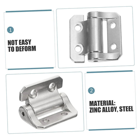 High load quiet close cabinet hinge made of zinc alloy and steel, featuring easy install and resistance to deformation.