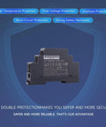 Heavy Duty Din Rail Switching Power Supply 12w 5v 2.4a Ac Dc Adapter UL certified with safety features like overload protection.