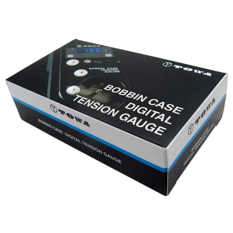 Digital Bobbin Case Tension Gauge By Towa With L And M Style Inserts Ready To Compare With TM-1 L Style And TM-3 M Style