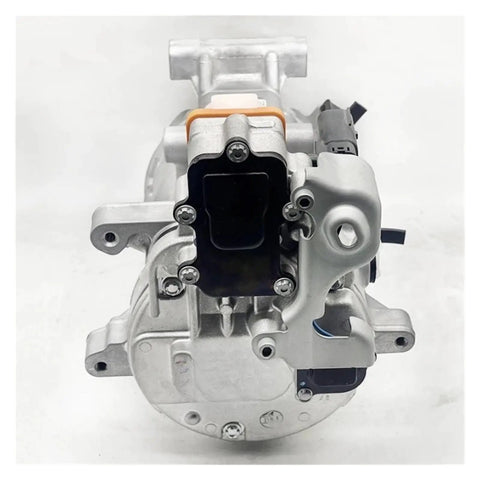 Hybrid Air Ac Compressor Fits Hongqi Hs9 Electric Hybrid Auto Climate Control Cooling System No Fuss Drop In Install Keep Your Ride Chill Esb34c 8103020qr01a front view showcasing aluminum alloy construction and cooling components.