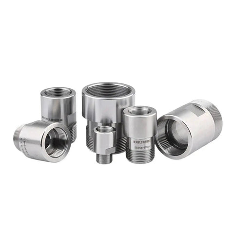Precision CNC Thread Adapter Collet Chuck Built From Hardened Alloy Steel, featuring various sizes for secure high-speed applications.