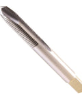 5/16-18 Spiral Point Tap HSS M2 Right Hand 18 TPI fully ground thread tap with straight flutes and square driver for metalworking
