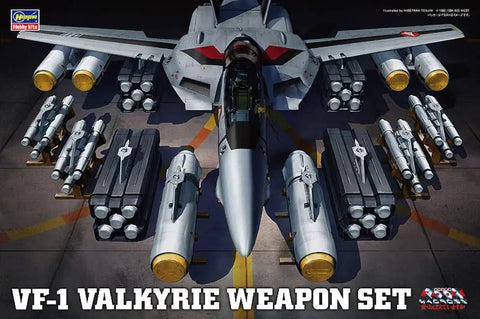 Macross VF One Valkyrie Weapon Set For One Forty Eighth Scale Plastic Model Kit MC04 Upgrade with detailed armed accessories