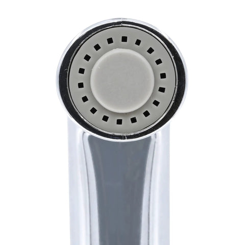 Universal Fit Chrome Sink Side Spray Head For Easy Replacement No Fuss Rust Resistant And Durable Attaches To Most Spray Hoses And Faucets Smooth Water Flow Upgrade For Your Kitchen Sprayers