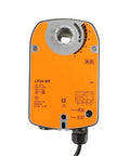 Top Shelf Rotary Actuator Delivering A Rock Solid 4 Nm Output For Hassle Free Hvac Ventilation Damper Control Works Flawlessly On Standard Ac 24v Or Dc 24V Wiring, showing model LF24-SR with wiring connections.