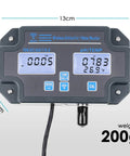All In One Water Quality Tester 6 In 1 Real Time pH EC TDS Salinity SG And Temperature Monitor with dimensions and weight shown