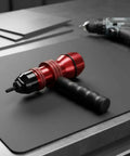 Electric Rivet Nut Adapter Kit for Quick Rivet Nut Installation with Detachable Handle and All In One Components in garage setting