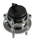Front And Rear Wheel Bearing And Hub Assembly Set Four Piece Compatible With 07 14 Hyundai Santa Fe Front Wheel Drive 13 14 Santa Fe Sport
