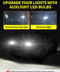 1156 1141 7506 BA15S LED Bulbs White for daytime running and reverse lights on vehicle, ultra bright 360 degree illumination