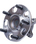 Front view of Rear Wheel Bearing And Hub Assembly For Honda Civic 2006 2011 Dx Lx Si Ex Gx And Acura CSX 2006 2011 OEM Grade 5 Lug With ABS Bolt In Replacement For A Smooth Quiet Ride