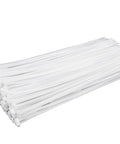 Heavy Duty White Zip Ties 14 Inch Pack Of 100 Ultraviolet Resistant Nylon 66 Cable Ties For Outdoor Use, 50 Lb Strength