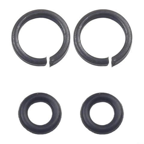 Two Pack Wrench Retainer Ring Kit With O Ring For 1/2 Inch Square Drive Sockets, Socket Clips Replacement Parts Kit components