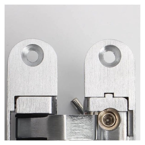 Close-up of Soft Close Cabinet Door Hinges 2 Pack 180 Degree Concealed Zinc Alloy Invisible Hinges for Cabinets and Furniture Hardware