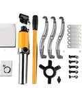 Pro Grade Hydraulic Gear Puller With Heavy Duty Wheel Bearing Separator in 5 10 15 20 Ton Sizes tools and accessories for hub removal.