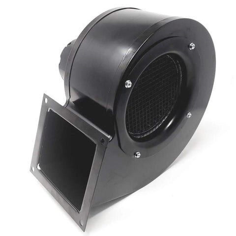 Englander Pellet Stove Convection Blower PU4C447 Ultra Quiet Low Vibration Stove Fan shown at an angle