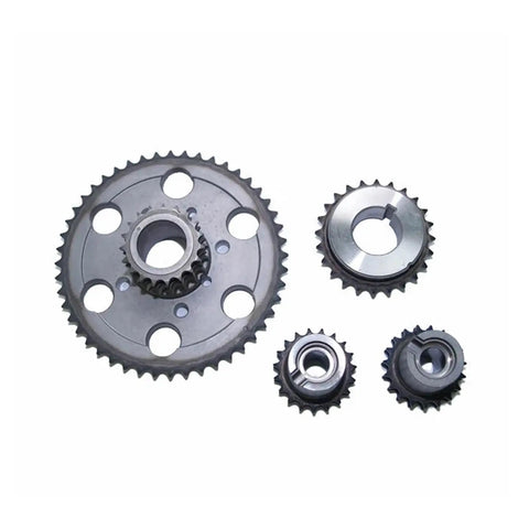 Heavy Duty Engine Timing Chain Kit For 2.5L Diesel L4 Yd22 Yd25 Engines Fits Nissa Almera X-Trail Hardbody King Cab And More With High Durability Low Maintenance Cost And Long Service Life. steel timing gears set