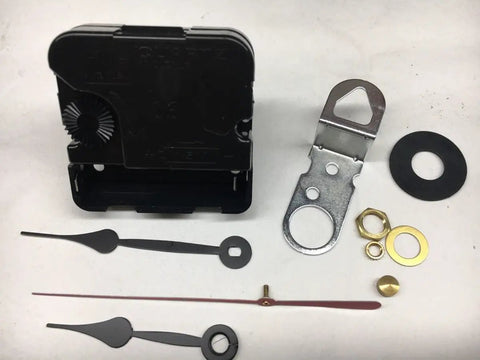 Battery Clock Movement Replacement Kit With Hands One And A Quarter Inch Shaft Fits Three Quarter Inch Dial DIY Clock Assembly