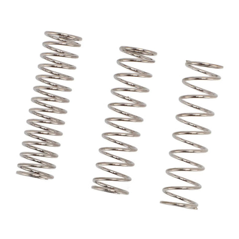Game Changer 304 Stainless Steel Coffee Machine Pressure Springs, 3-pack, designed to boost water flow in espresso makers.