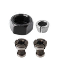 Collet Nut Kit Replacement For Makita Drills And Rotary Tools One Quarter Inch Six Point Three Five Millimeter Six Millimeter