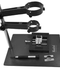 Adjustable Metal Hot Air Gun Holder With Two Fixtures For SMD Rework Soldering Station Flexible Bracket Stand