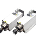 No Nonsense Air Cooled Spindle Motor Rig From Seven Point Five Kilowatts To Nine With Dual Voltage Hookup and ER32 Collet Chuck.