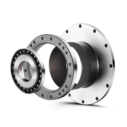 Compact Harmonic Drive Gearbox With 50 To 1 Reduction For Industrial Automation High Transmission Efficiency