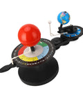 Solar System Model With Free Rotation Sun Earth Moon Orbits, Hands On Planetarium Astronomy Educational Toy For Kids, Four Season Plate Lunar Dial For Classroom Science Teaching, plastic desktop model