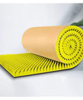 Top Shelf 7cm Thick Egg Crate Acoustic Foam Roll featuring self adhesive flame retardant backing laid out for sound absorption.