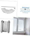 Heavy Duty Double Action Spring Hinge 2Pack Stainless Steel Cafe Saloon Door Hardware Rust Proof Silver Finish parts and installation.