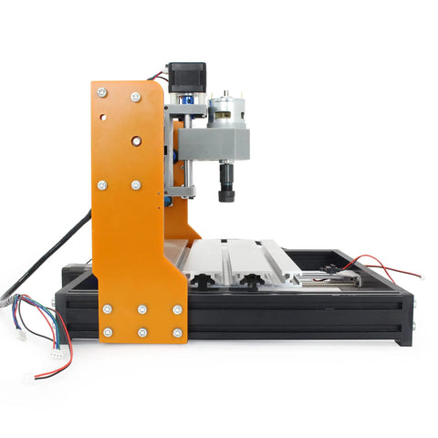 Side view of Upgraded 3018 Pro CNC Router Kit For Wood And Plastic 3 Axis GRBL Plug And Play DIY Mini Milling Machine Engraver