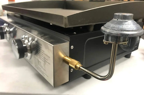 Griddle Regulator Replacement For 17 And 22 Inch Blackstone Tabletop Griddles Connects 1 Lb To 20 Lb Propane Tanks 95,000 BTU