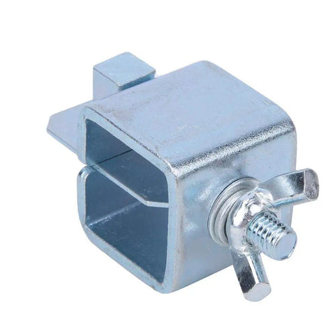 Close-up of a single clamp from the 8 Pcs Butt Welding Clamps Set For Sheet Metal And Auto Body Repair, featuring galvanized steel construction.