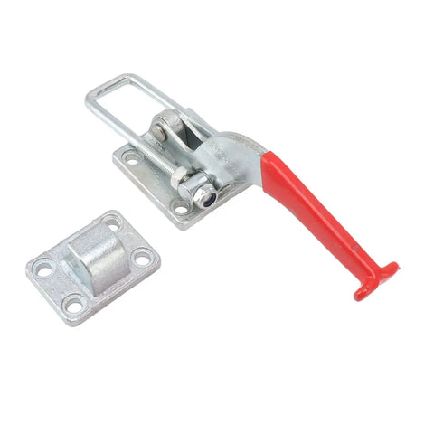 Beefy Heavy Duty Latch Toggle Clamp For Fixtures And Molds Rock Solid 4000lb Holding Power Industrial Grade Quick Release Clamp shown