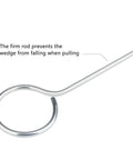 Close-up of metal rod from Timing Chain Locking Wedge Tool For Ford 5.4L 4.6L 3V Engines Mustang F-150 Explorer Lincoln Mercury