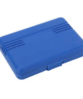 Blue storage case for Rock Solid 10 Pcs Screw Tap Extractor Set Made From Quenched Alloy Steel For Easy Removal Of Broken And Stripped Bolts In Any Tough Repair Job With Sturdy Storage Case Included