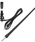 16 Inch Rubber Duck Flexible Mast Boat Radio Antenna For FM AM Stereo, Works Great On Boat Car RV Motorhome ATV UTV Tractor