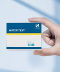 Top Tier Free Chlorine Test Kit Boasting Fifty Rapid Action Tabs And Dead Easy Color Chart For Pool Spa And Well Water Analysis Water Test Kit in hand