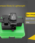 Pro Grade Ultra Precise FTTH Fiber Cleaver With 16 Cleaving Spots And 48000 Cleaves All In One Holder on green base
